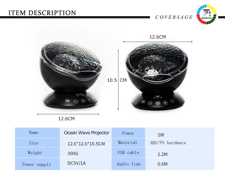 Ocean Wave Projector